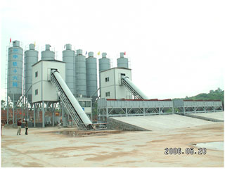 Planta mezcladora de concreto HZS120