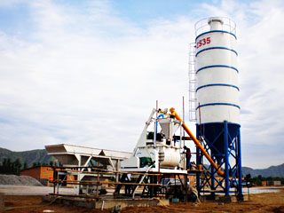 Planta mezcladora de concreto HZS35
