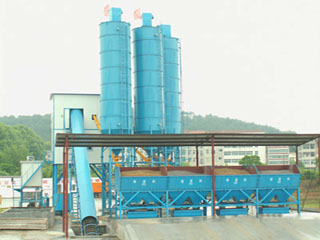 Planta mezcladora de concreto HZS50