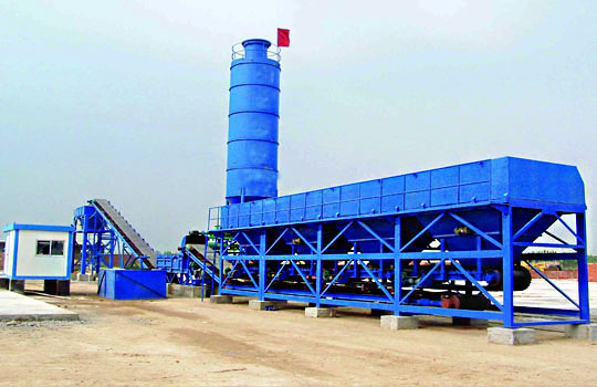 Planta mezcladora de suelo estabilizado MBW500