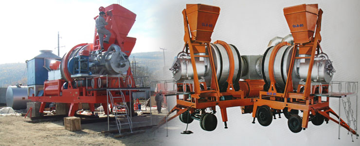 QLB Planta mezcladora de asfalto móvil